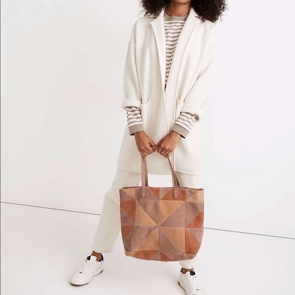 Madewell The Transport Tote: Patchwork Nubuck Edition